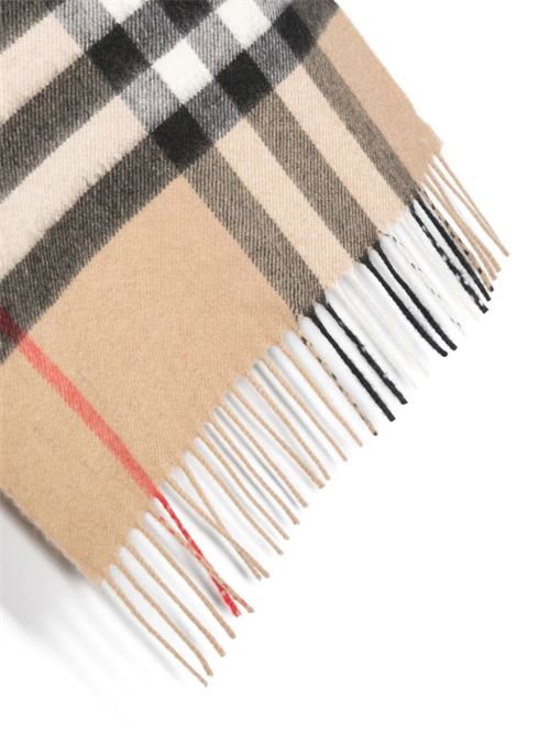 archive beige cashmere scarves Burberry | 8076576X