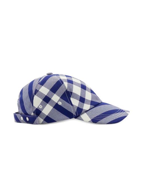 Men's checked baseball hat Burberry | 8079477X