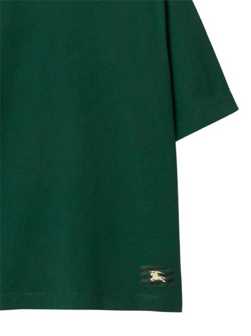 emerald green cotton jersey texture Burberry | 8079884X