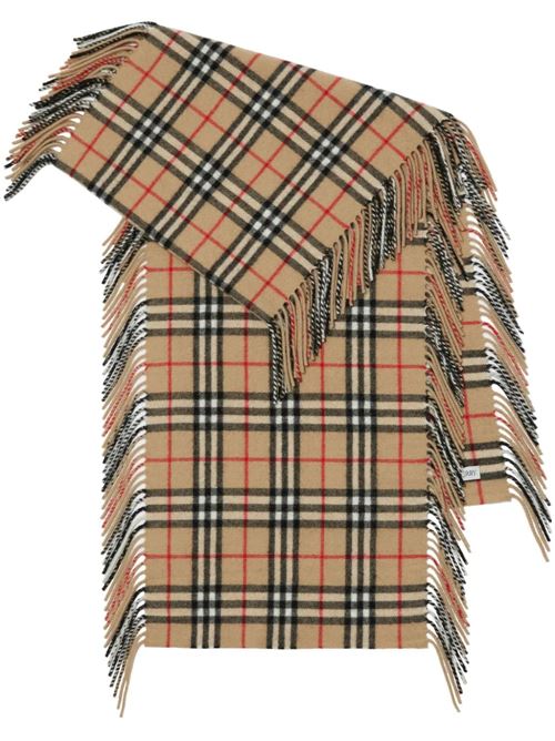 archive beige/multicolour cashmere scarves Burberry | 8079995X