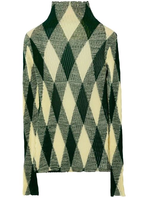 Maglione a collo alto a rombi Burberry | 8081046X