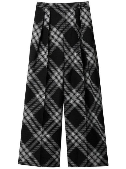 Women's check pants Burberry | 8081401X