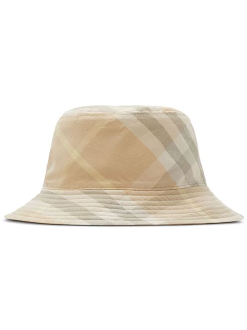 Reversible checked bucket hat Burberry | 8082572X