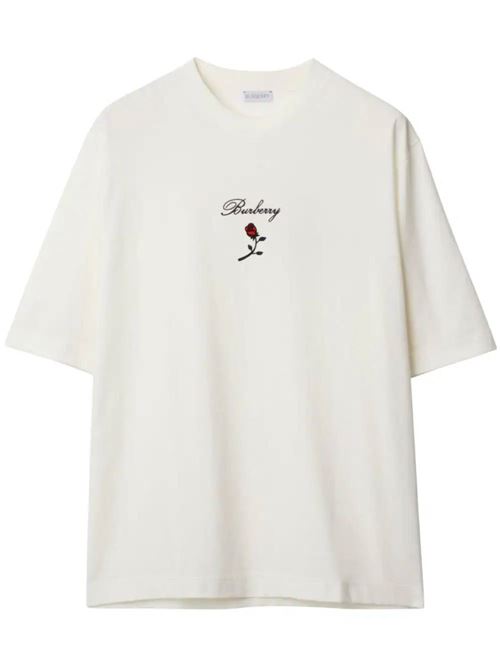 Men's white T-shirt Burberry | 8083728X