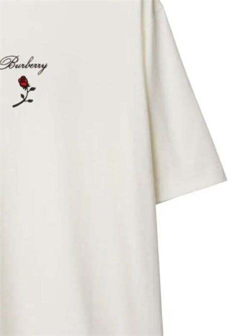 T-shirt bianca da uomo Burberry | 8083728X