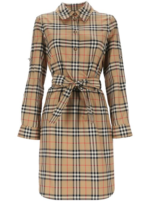 Vintage Check-pattern shirt dress Burberry | 8085647X