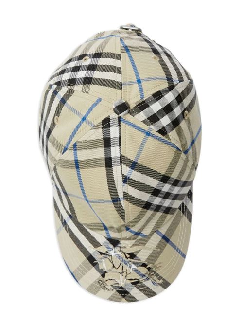 Cappello da baseball a quadri da donna Burberry | 8085722X