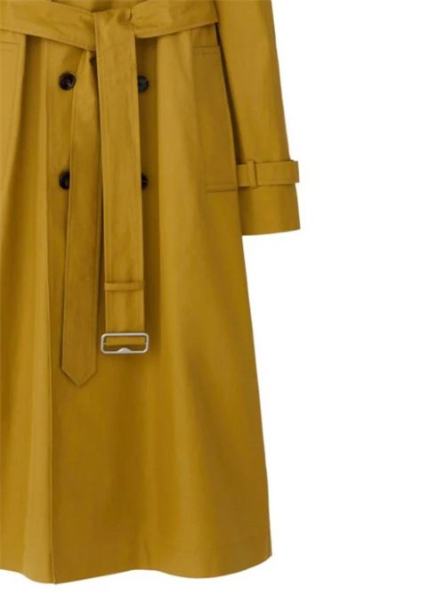 Sand beige women's long trench coat Burberry | 8089127X