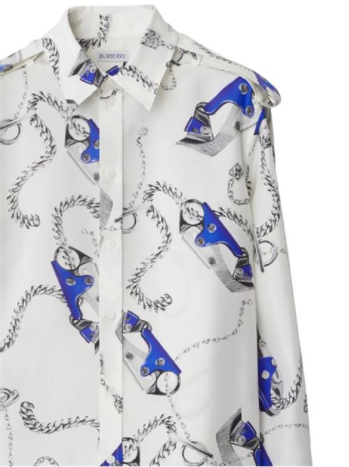 Women's Knight Hardware Print Shirt Burberry | 8090714X