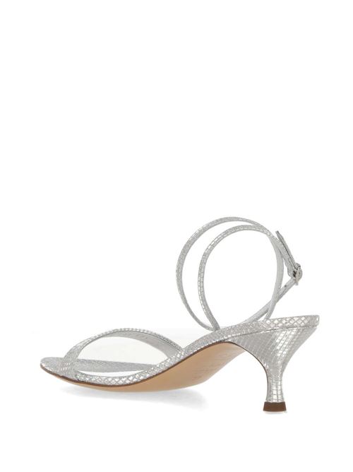 Silver-tone calf leather sandals Casadei | 1L073V0501DIADE9700