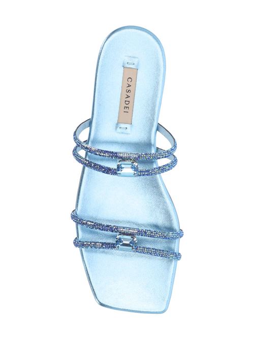 Sandali in pelle di vitello blu Casadei | 1M326X0001C23346301