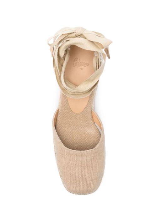 Medium beige canvas sandal CASTANER | 0230192017