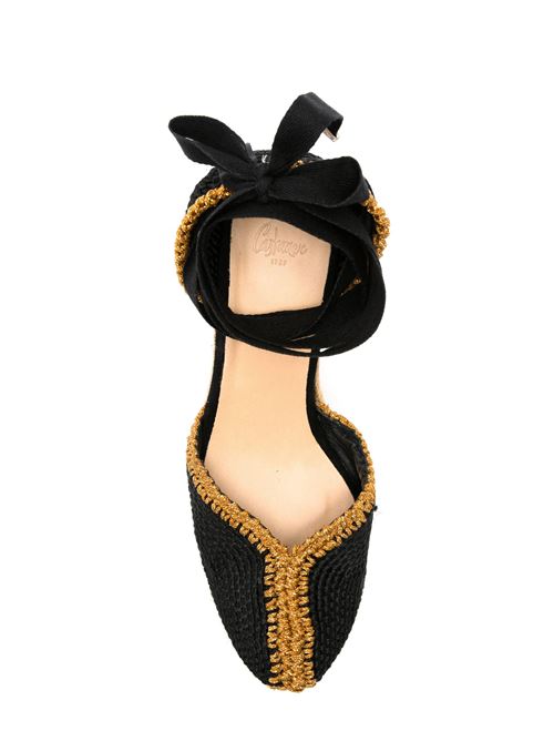 Women's fabric and rope wedge Castaner | 023436100