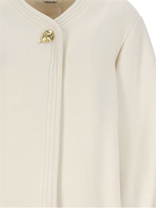 Short coat with balloon sleeves Chloè | C24SMA23072112