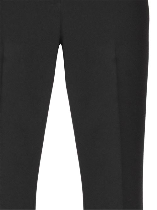 Pantaloni con design sartoriale nero Courreges | 224CPA220PL01599999