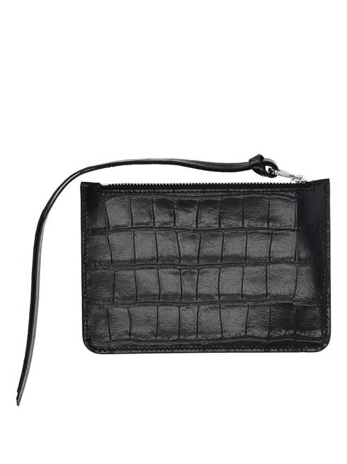 AC croco stamped purse Courreges | 224GPM014CR00609999