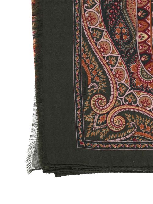 Sciarpa bordo sfrangiato e stampa paisley Etro | MATA0007AV221X0870