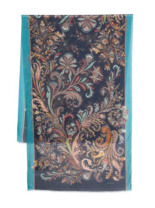 blue, multicolour cashmere scarves Etro | MATA0007AV222X0883