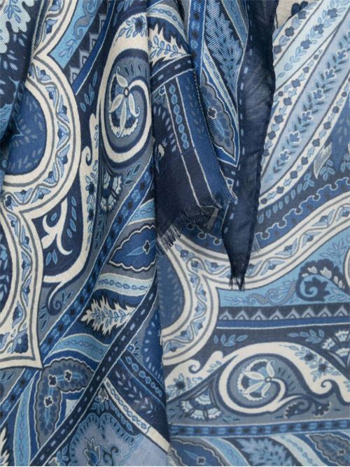 blue baroque-pattern print Etro | MATA0016AK233X0883