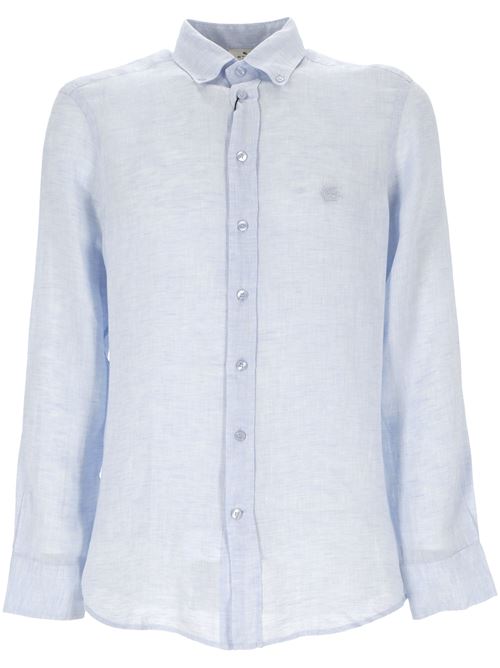 Light blue linen/linen shirt Etro | MRIB000499TU3E0B1581