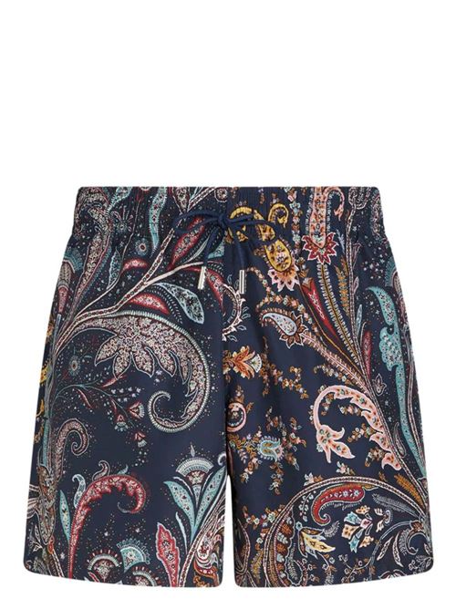 Midnight blue/multicolour  paisley beachwear Etro | MRPB000199SAS68X0890