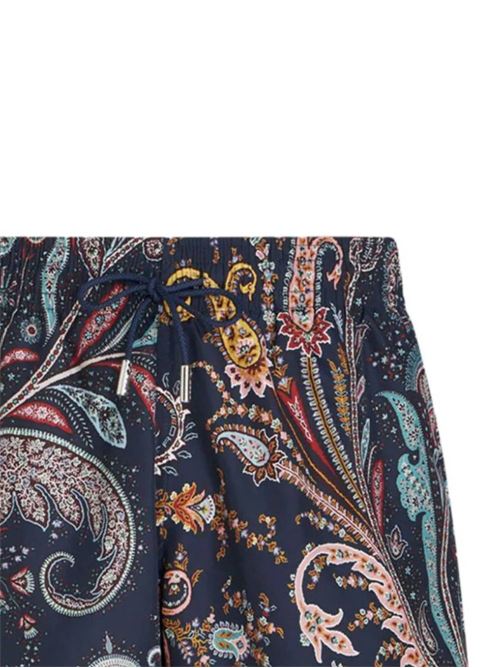 Midnight blue/multicolour  paisley beachwear Etro | MRPB000199SAS68X0890