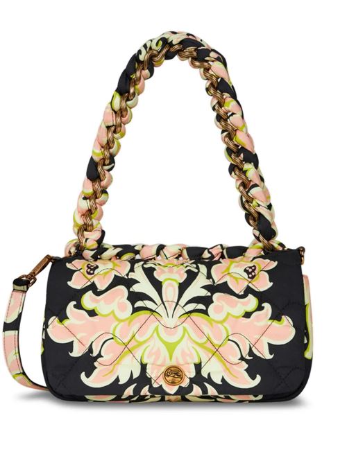 black/multicolour all-over floral print Etro | WP1B0004AK330X0810