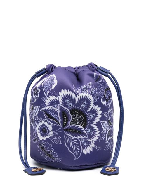 prussian blue satin weave bucket body Etro | WP2C0003AA024B0065