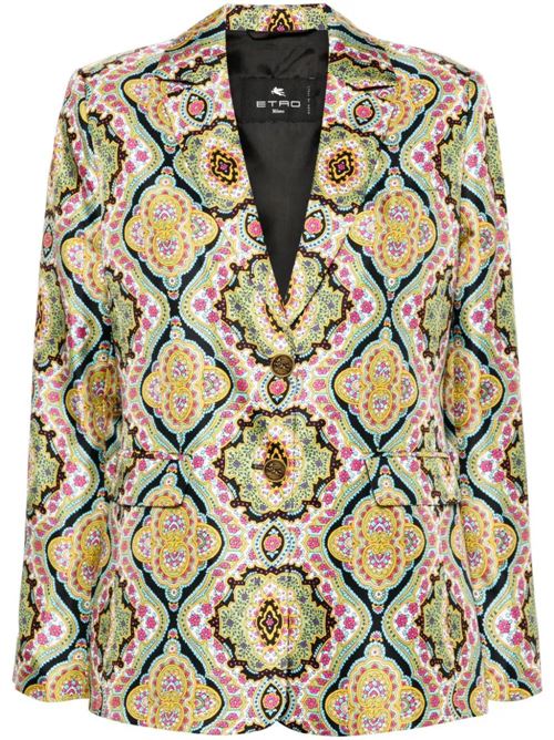 Giacca floreale all-over Etro | WRCA001299SA1A1X0810