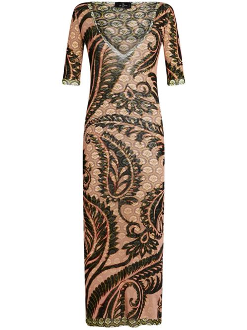 Beige/multicolour dress Etro | WRHA014599IAS16X0870