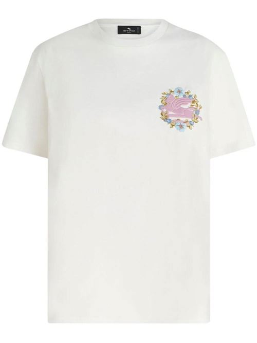 T-shirt in cotone bianco Etro | WRJB0006AC036W0111