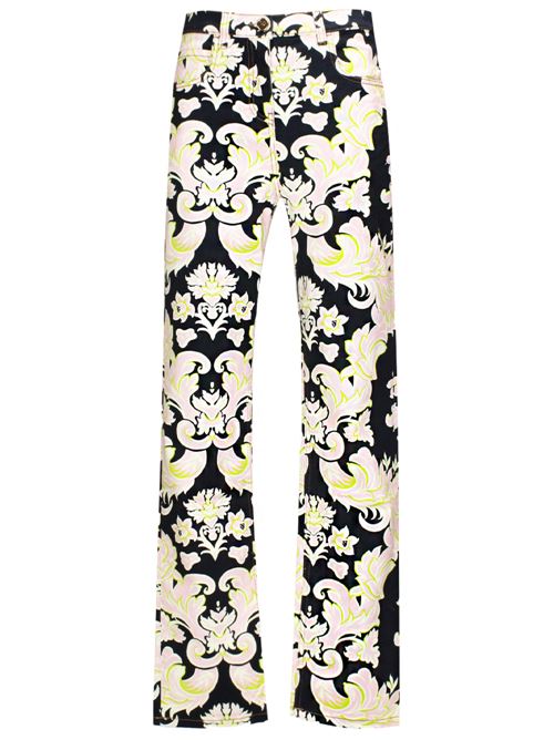 Floral-print straight-leg jeans Etro | WRNB0002AK300X0810