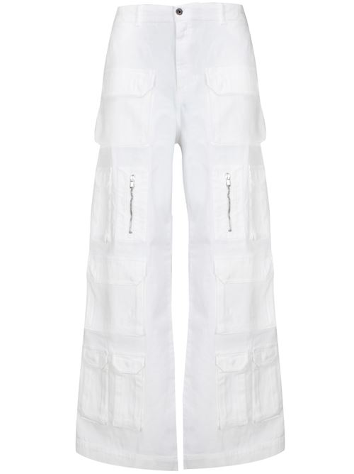 Pantaloni cargo donna Fermas.club | CARGO24WHITE