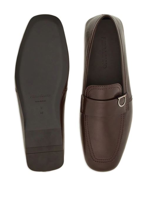 Loafer with Gancini plaque Ferragamo | 0236127723573E