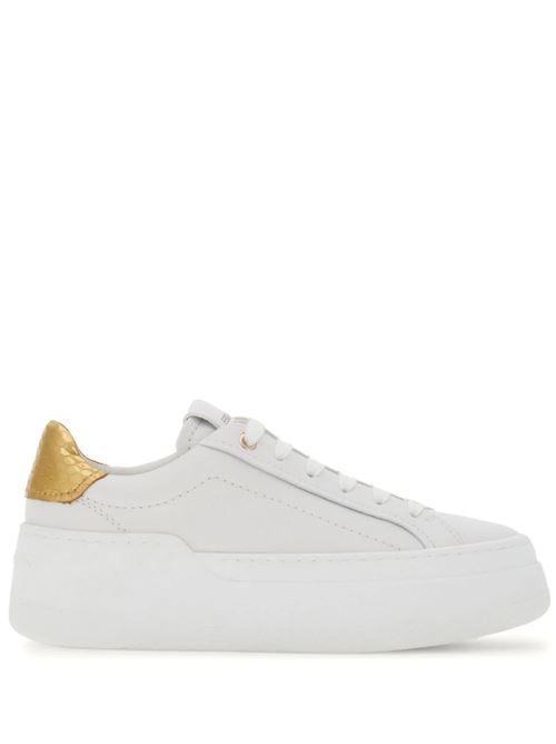 sneakers color oro bianco ottico Ferragamo | 030573769352