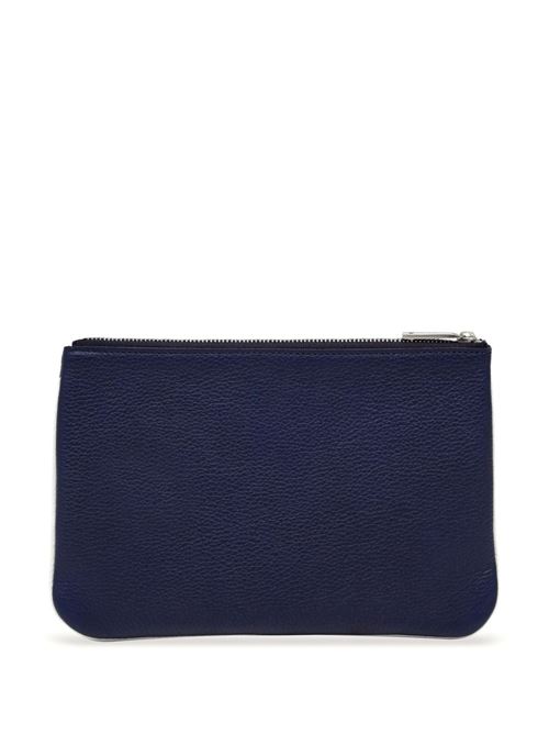 Pouch bianco e blu Ferragamo | 661322770126