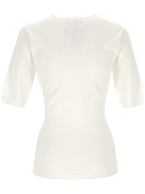 maglia misto seta-cotone bianco avorio F.Filippi | MAD274F336N8210142