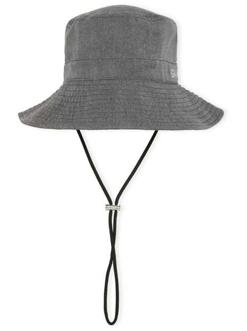 Fisherman Bucket Hat Denim Ganni | A5753099