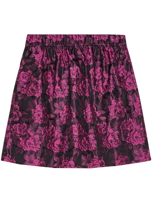 Jacquard botanical skirt Ganni | F8593072