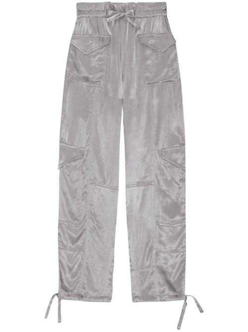 WASHED SATIN PANTS Ganni | F8609523