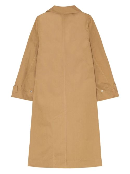 Beige women's coat Ganni | F8852177