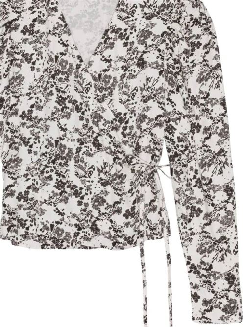 Top stampa floreale all-over Ganni | F8959135