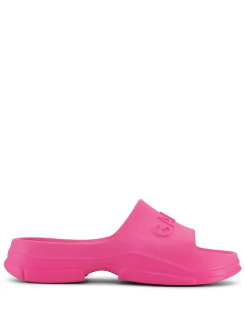 hot pink embossed logo Ganni | S2434483