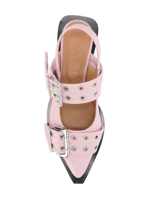 Light pink ballerina Ganni | S2488868