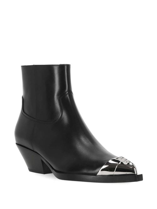 Western ankle boots in leather Givenchy | BE604KE22S001