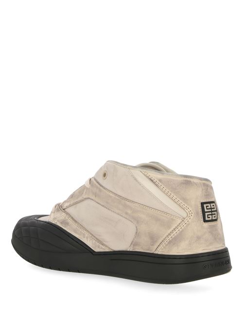 Medium technical sneakers in used-effect nubuck and synthetic fibre Givenchy | BH009KH1PP100