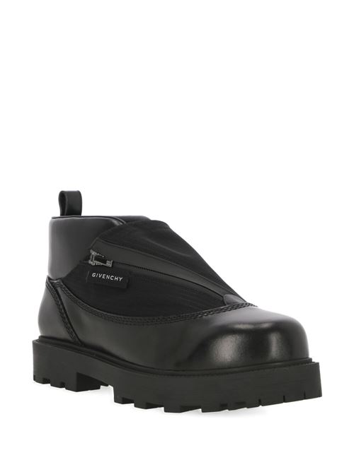 Men's balck ankle boots with zip GIVENCHY | BH603YH1NH001