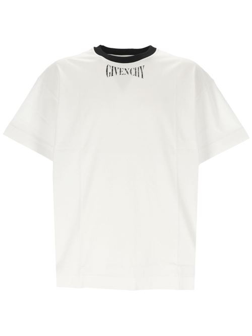 White T-shirt Givenchy | BM71JA3YK9100