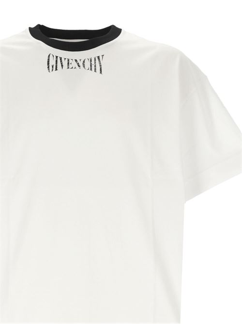 White T-shirt Givenchy | BM71JA3YK9100