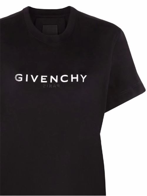 LOGO PRINT COTTON T-SHIRT Givenchy | BW707Z3Z5W001